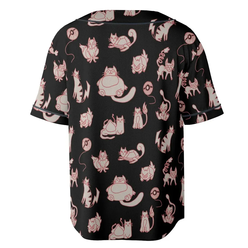 Pawkemon Pokemon Unisex Baseball Jersey - 4