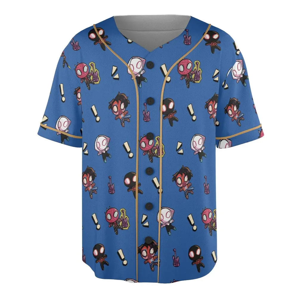 Spidey Sense Spider Man Unisex Baseball Jersey - 3