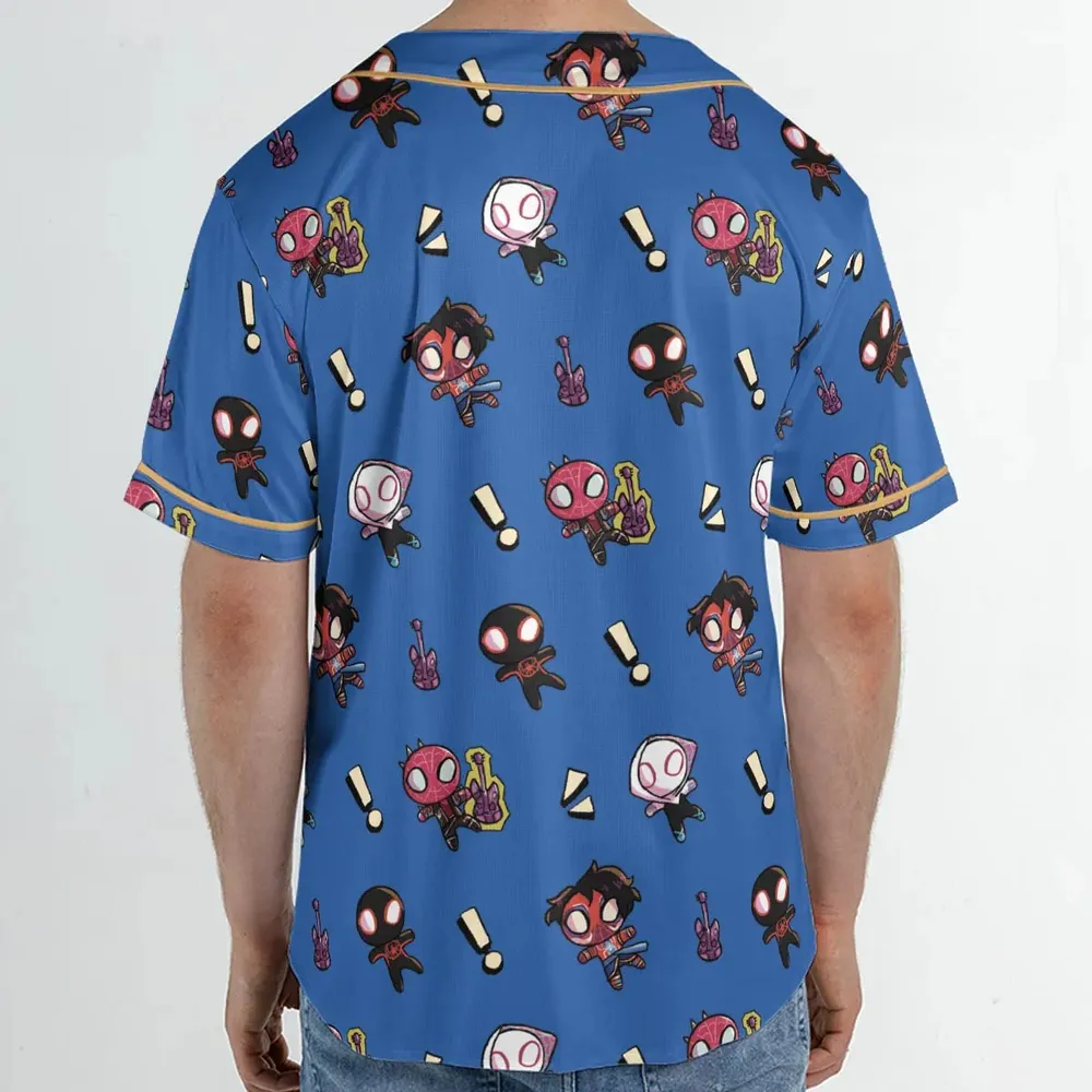 Spidey Sense Spider Man Unisex Baseball Jersey - 2
