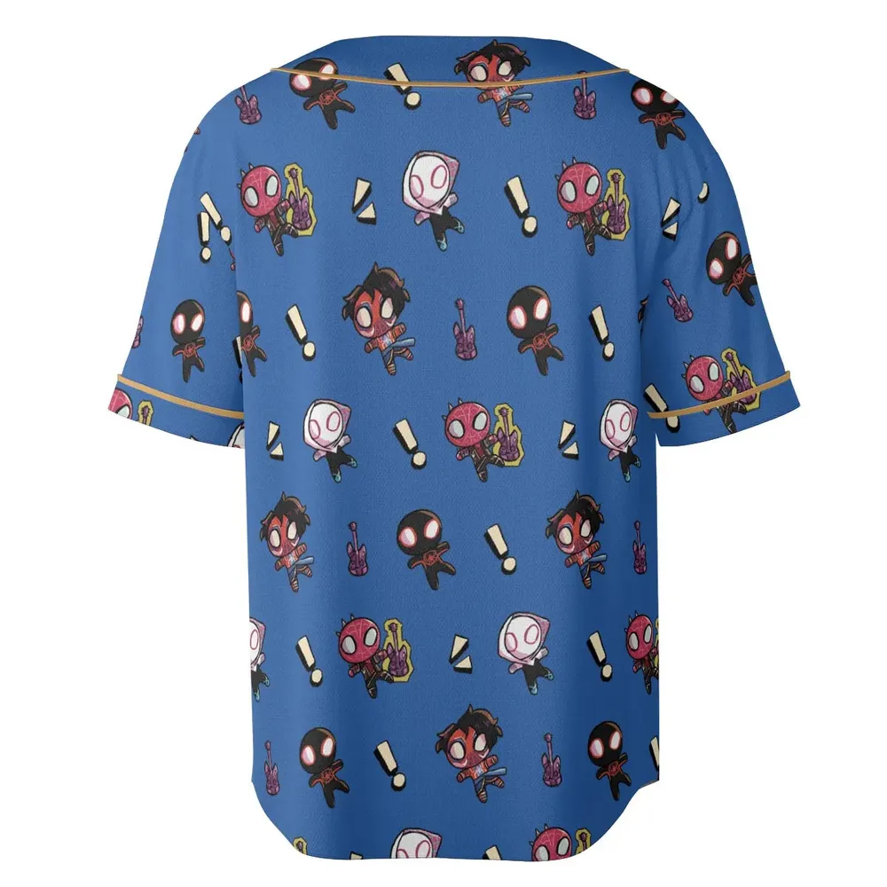 Spidey Sense Spider Man Unisex Baseball Jersey - 4