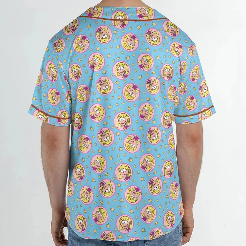 Lizzie Mcguire Badges Unisex Baseball Jersey - 2