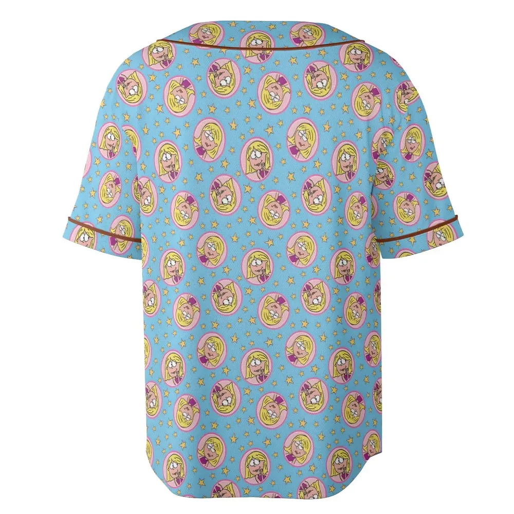 Lizzie Mcguire Badges Unisex Baseball Jersey - 4