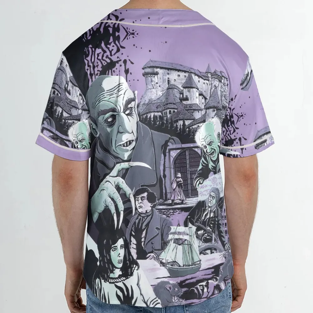 Nosferatu: A Symphony of Horror Unisex Baseball Jersey - 2