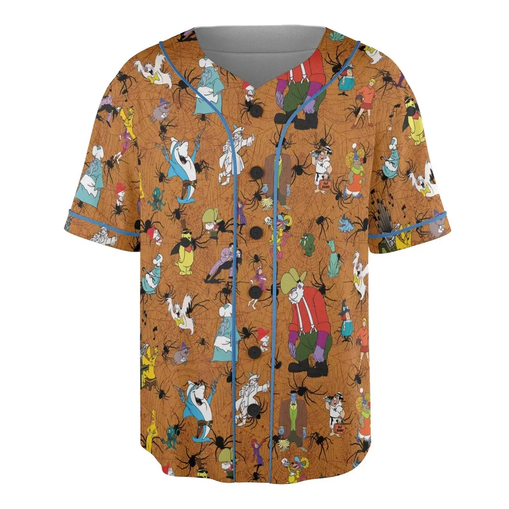 Halloween Party Unisex Baseball Jersey - 3