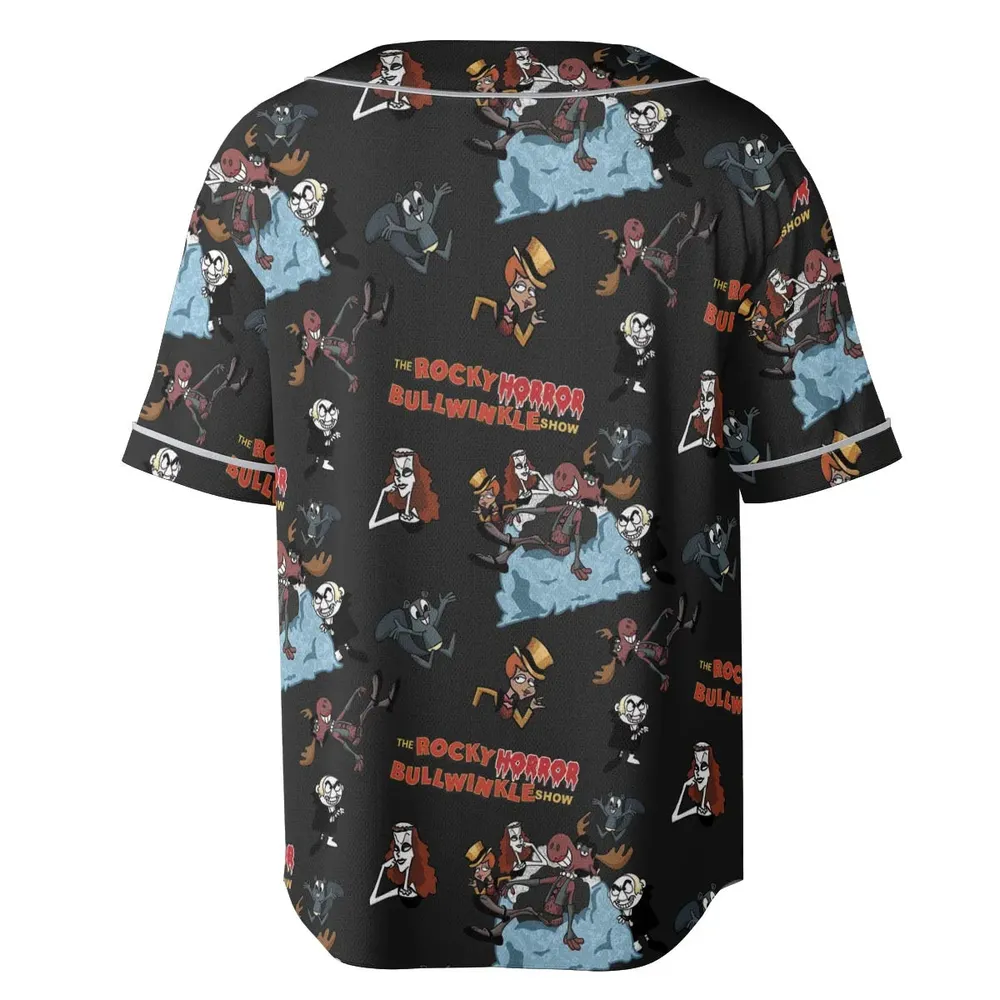 Rocky Horror Bullwinkle Unisex Baseball Jersey - 4