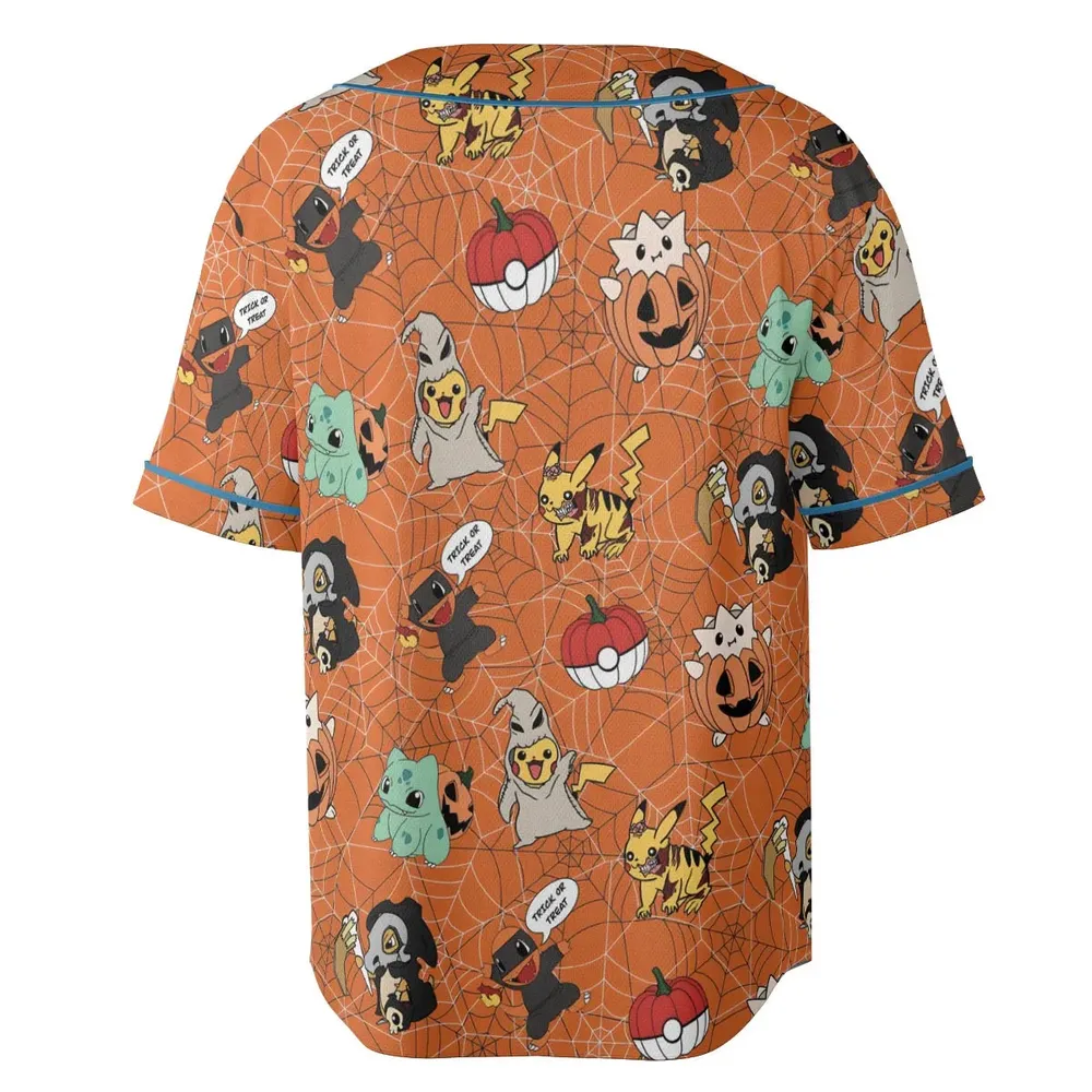Pokeween Pokemon Unisex Baseball Jersey - 4