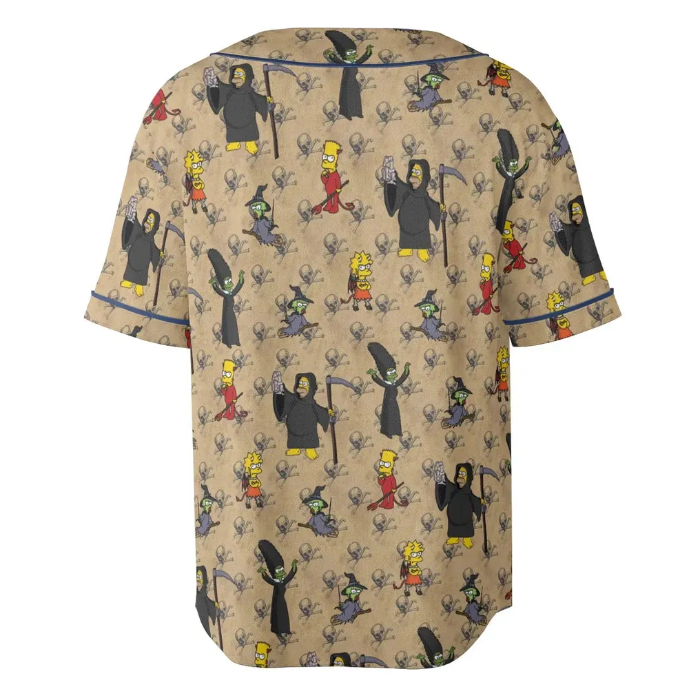 Daily Dose Of Simpsons Unisex Baseball Jersey - 4