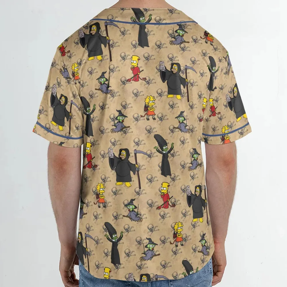 Daily Dose Of Simpsons Unisex Baseball Jersey - 2