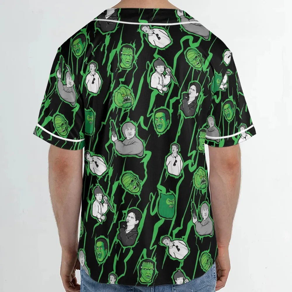 Classic Cult Monster Squad Unisex Baseball Jersey - 2