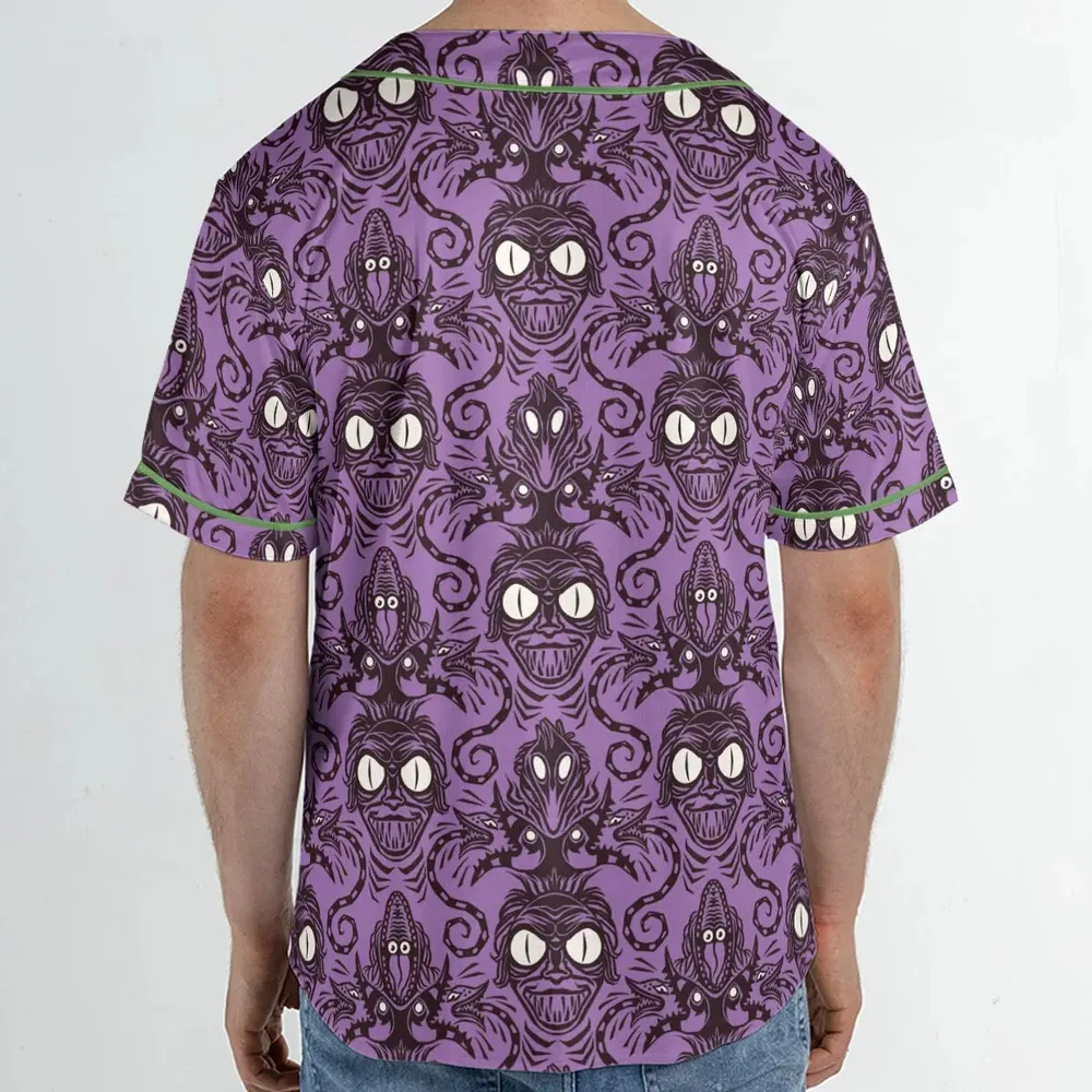 Beetlejuice Haunted Mansion Themed Unisex Baseball Jersey - 2