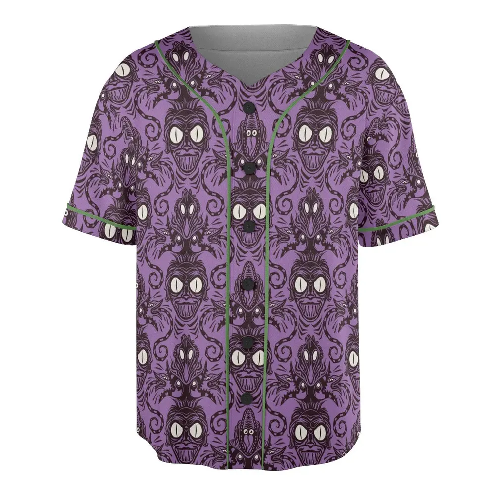 Beetlejuice Haunted Mansion Themed Unisex Baseball Jersey - 3