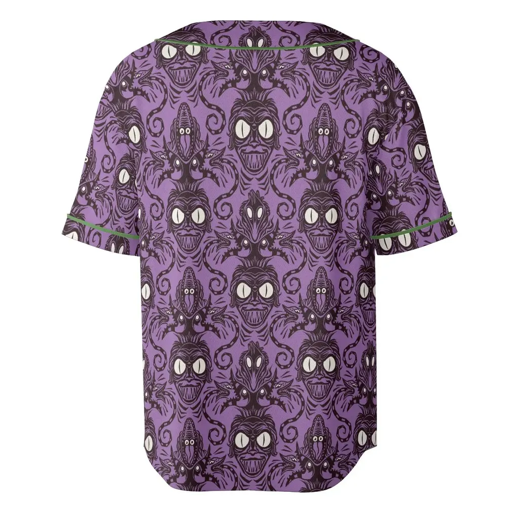Beetlejuice Haunted Mansion Themed Unisex Baseball Jersey - 4