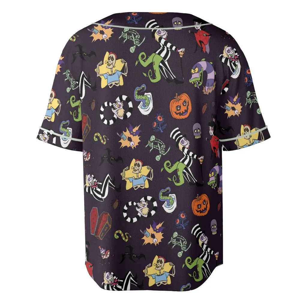 The Old Day Beetlejuice Unisex Baseball Jersey - 4