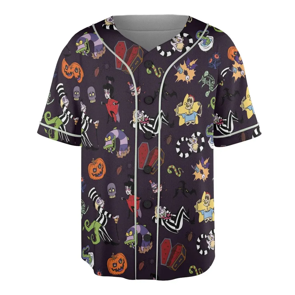 The Old Day Beetlejuice Unisex Baseball Jersey - 3