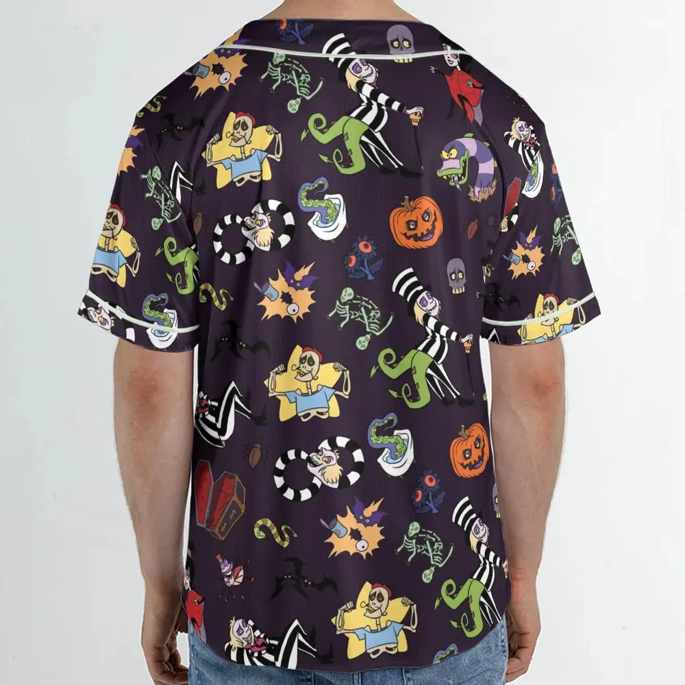 The Old Day Beetlejuice Unisex Baseball Jersey - 2