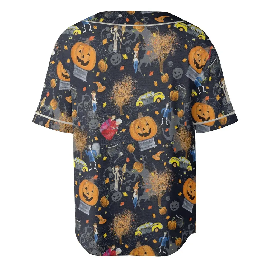 Magic Town Halloweentown Unisex Baseball Jersey - 4