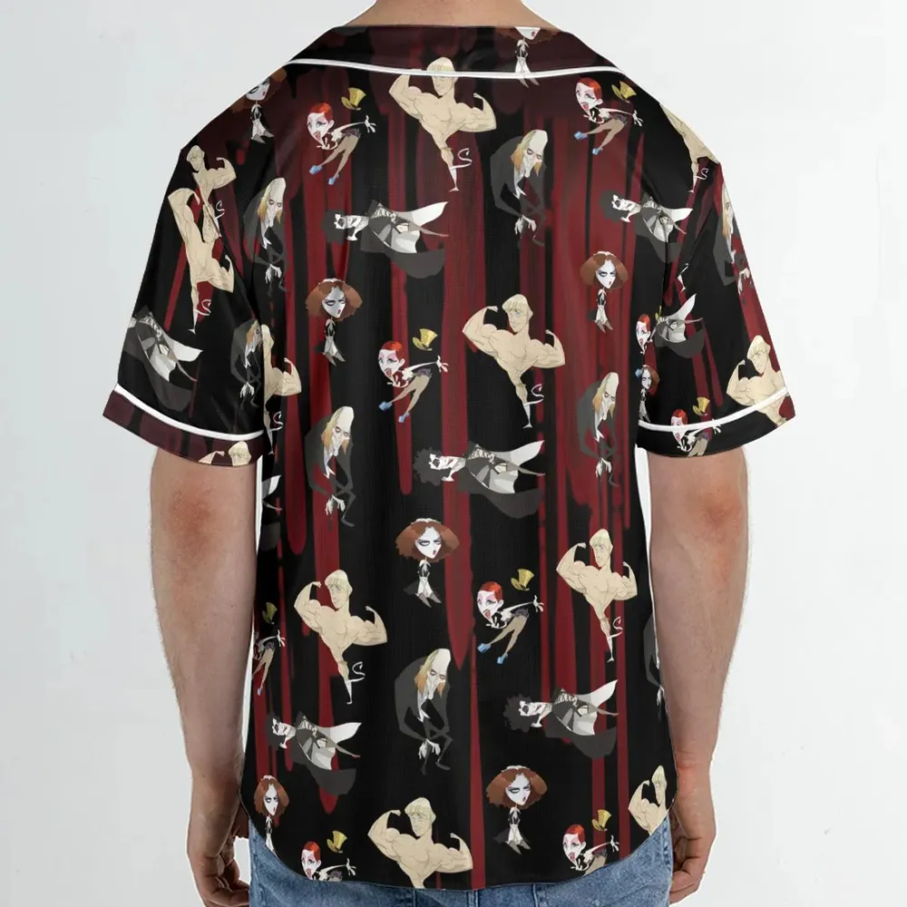 The Rocky Horror Picture Show Characters Unisex Baseball Jersey - 2
