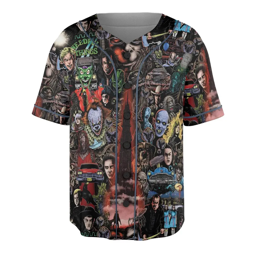 Stephen King Universe Unisex Baseball Jersey - 3