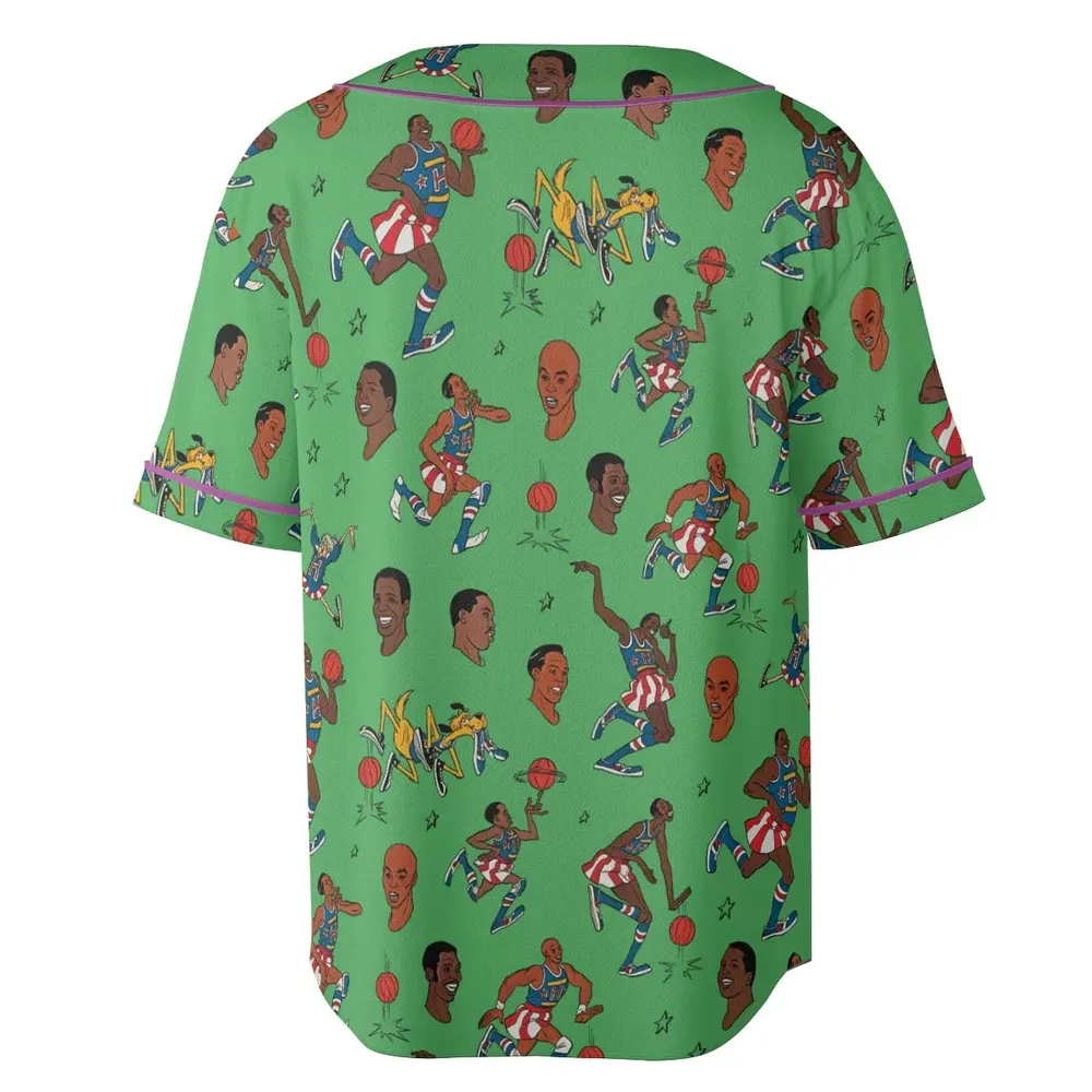 Harlem Globetrotters Characters Unisex Baseball Jersey - 4