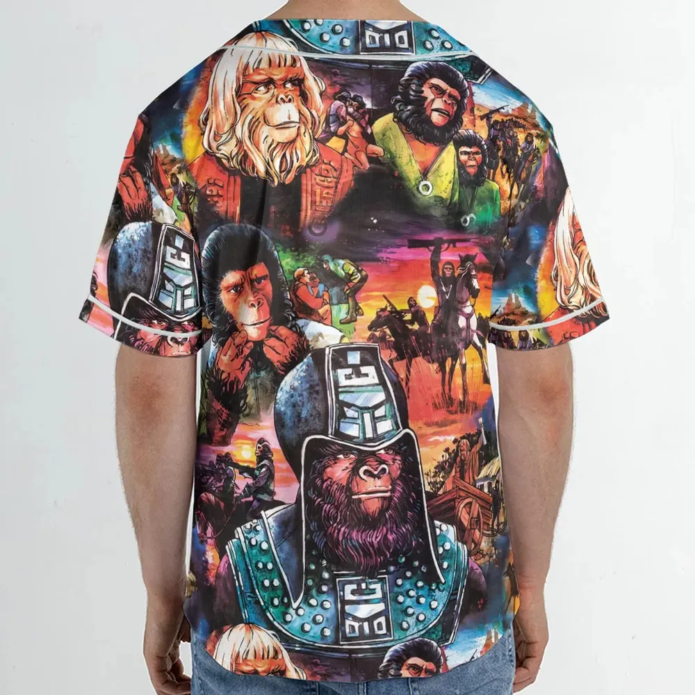 Planet of the Apes Unisex Baseball Jersey - 2