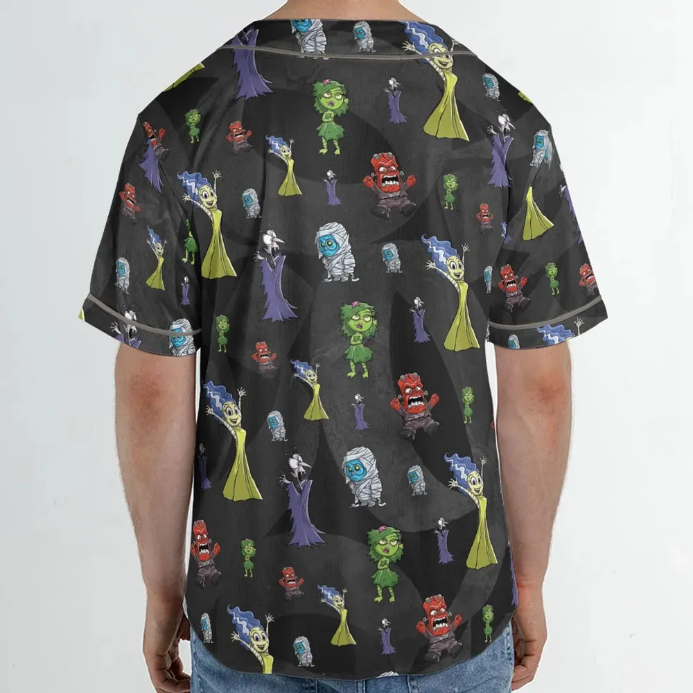 Horror Inside Unisex Baseball Jersey - 2