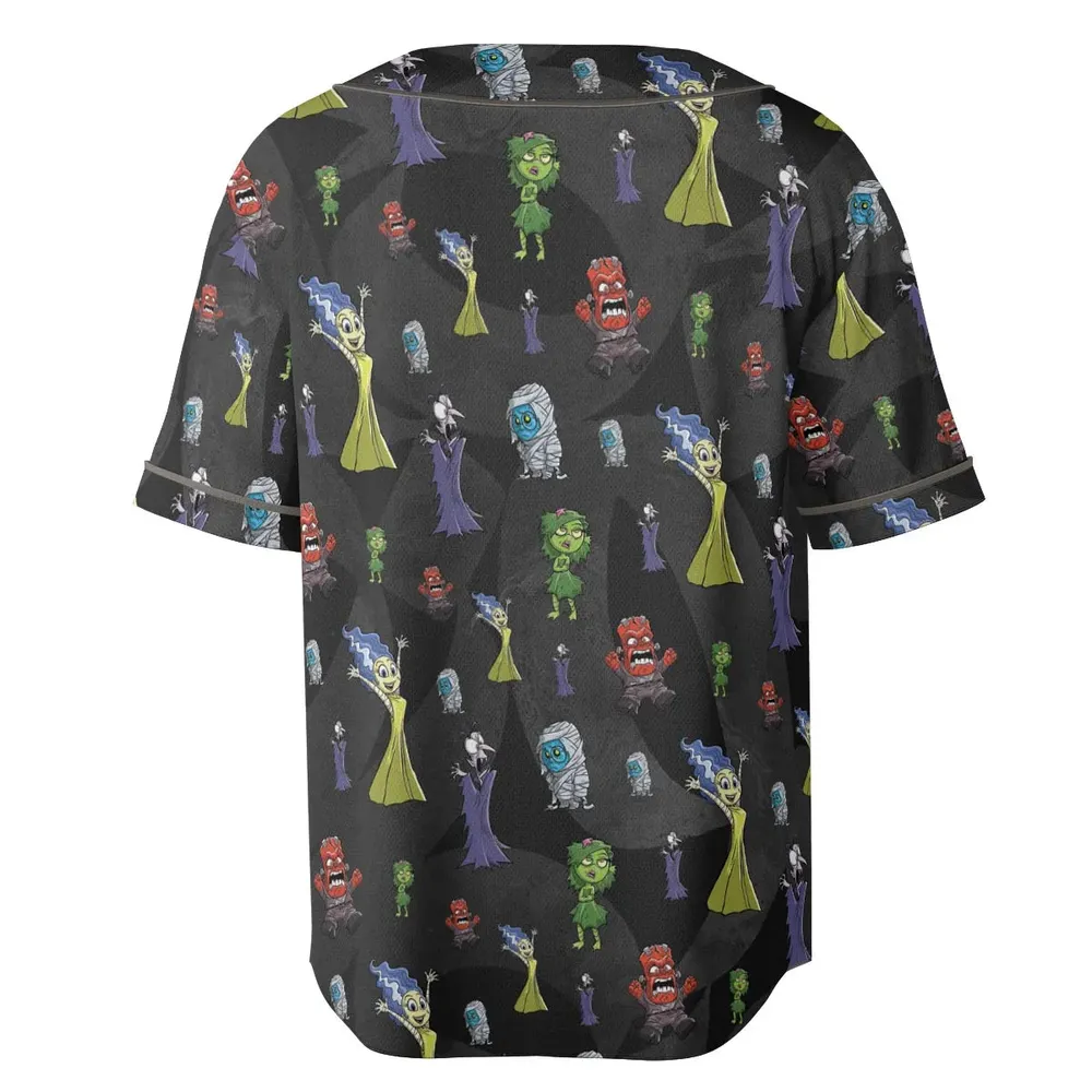 Horror Inside Unisex Baseball Jersey - 4