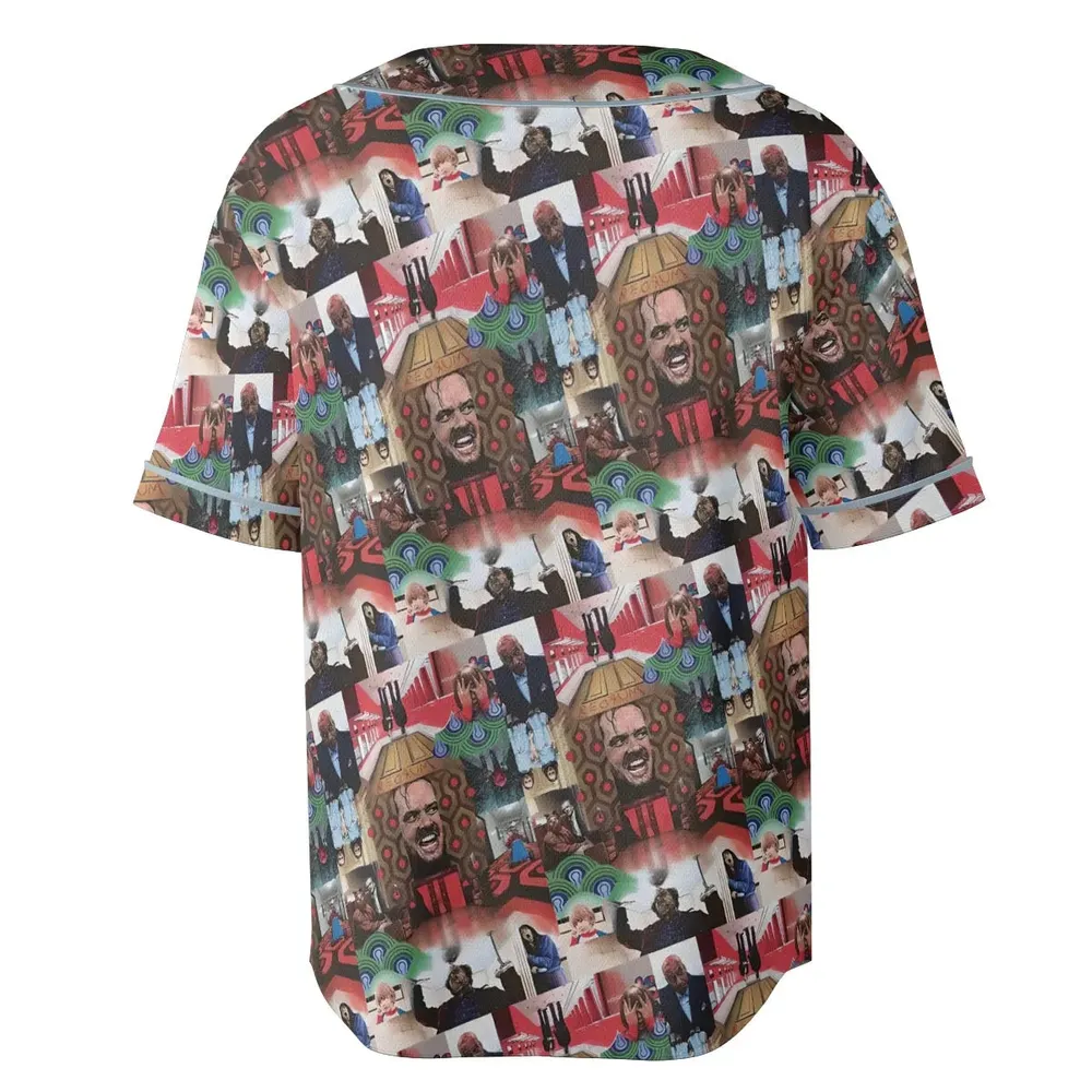 Overlook Chic The Shinning Unisex Baseball Jersey - 4