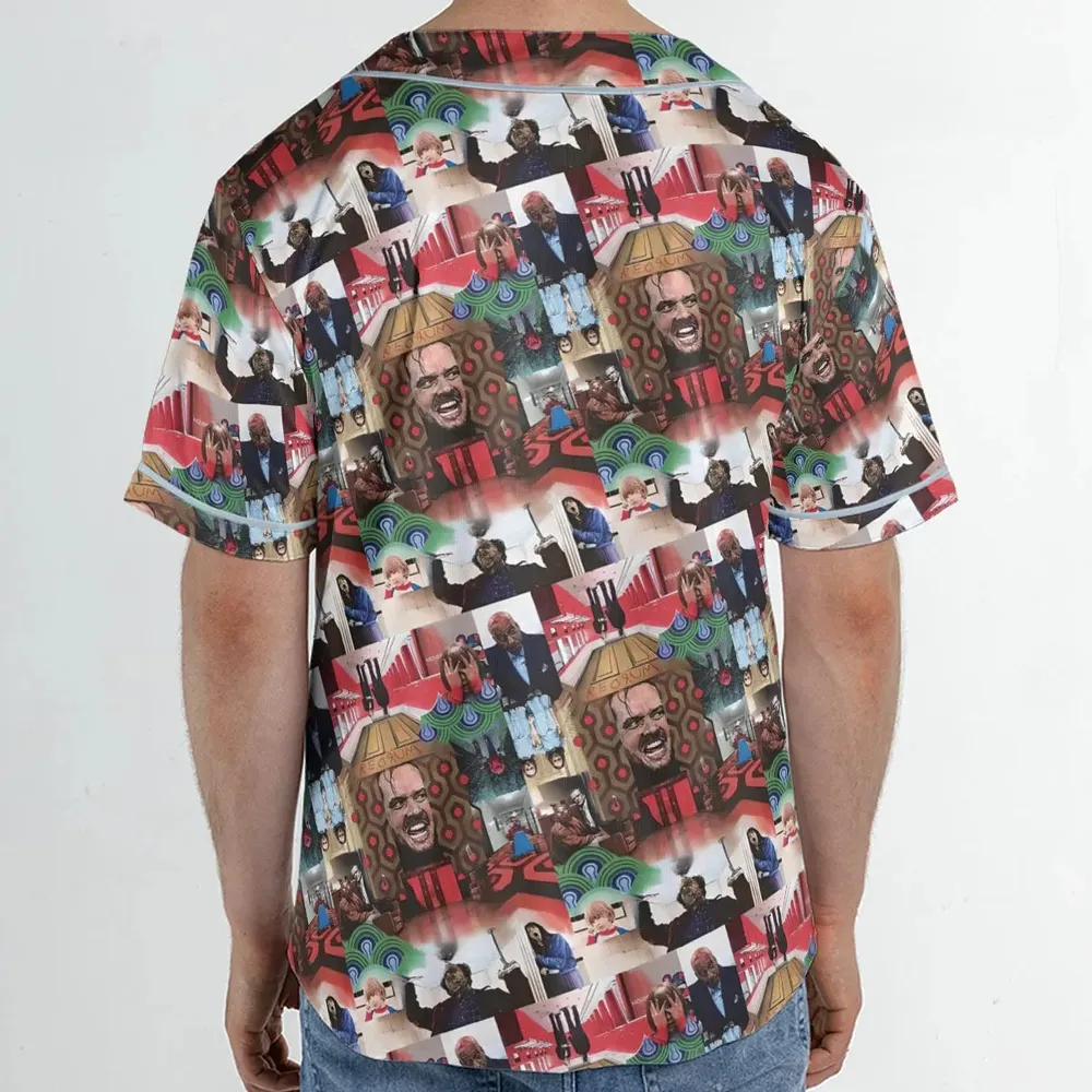 Overlook Chic The Shinning Unisex Baseball Jersey - 2