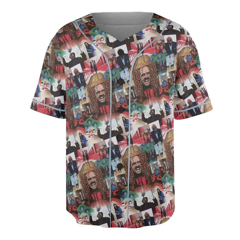Overlook Chic The Shinning Unisex Baseball Jersey - 3