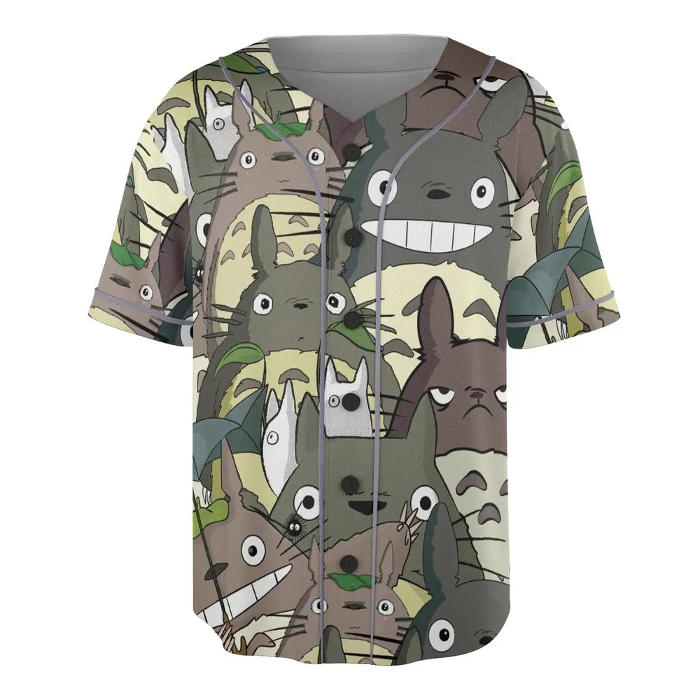 My Neighbor Totoro Unisex Baseball Jersey - 3