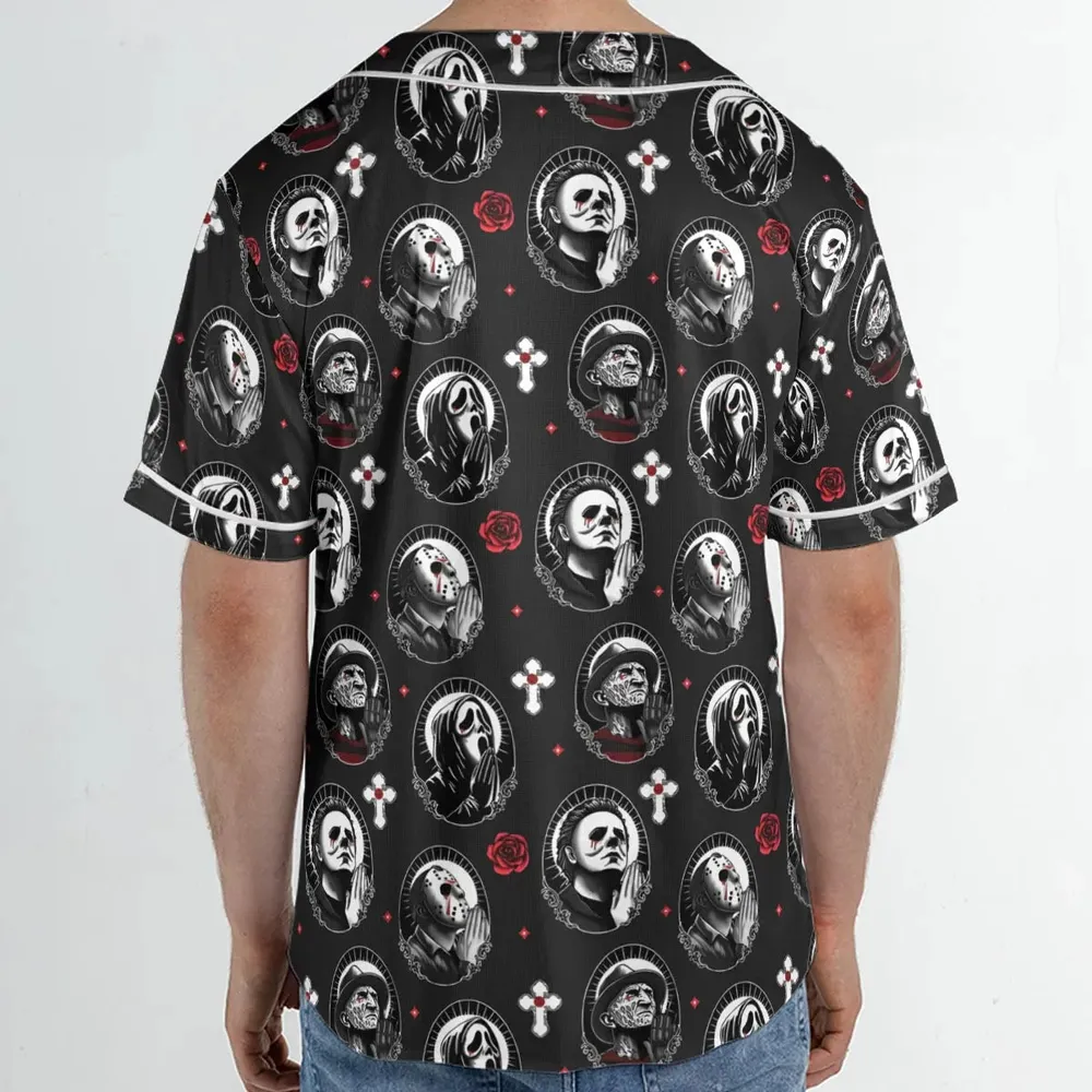 Horror Saints Unisex Baseball Jersey - 2