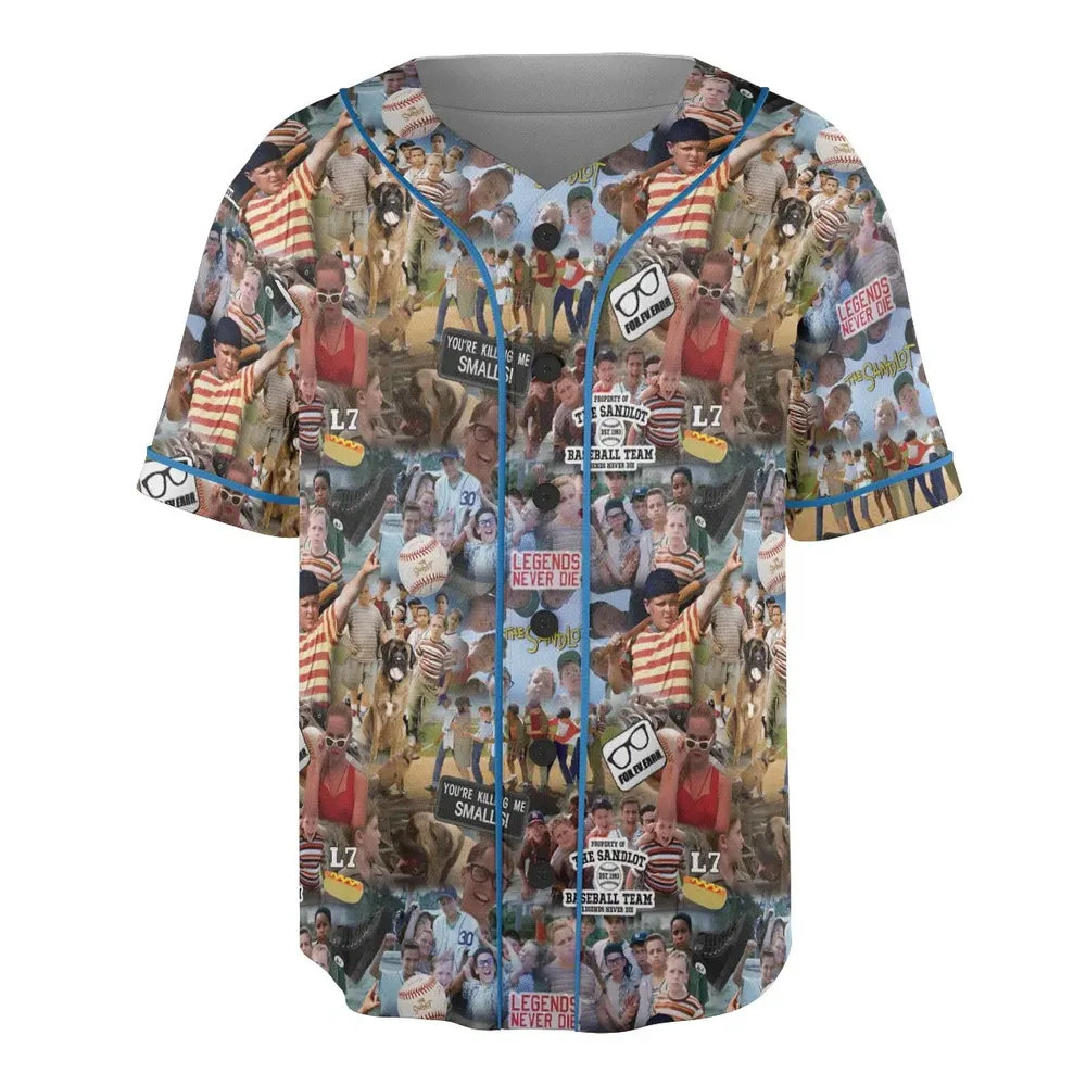 The Sandlot Unisex Baseball Jersey - 3