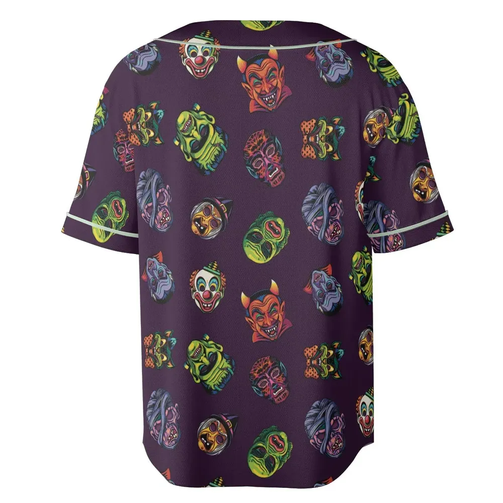 Beast Mode On Monster Masks Unisex Baseball Jersey - 4