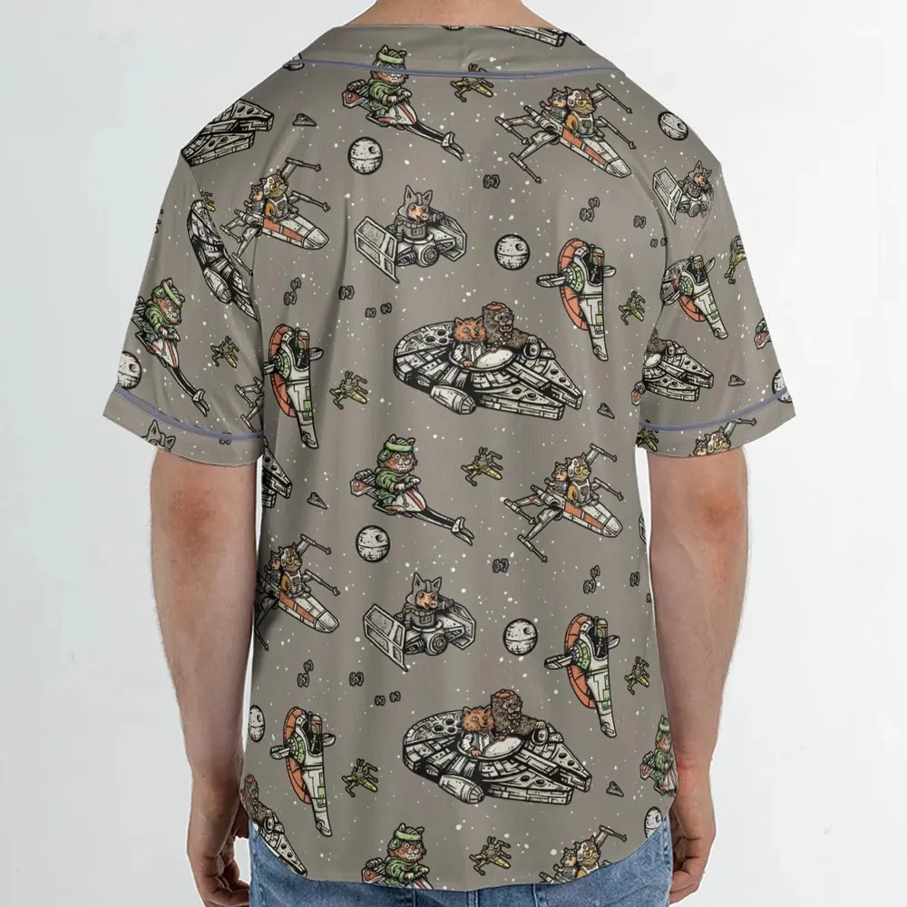 Goldbug Leader Star Wars Unisex Baseball Jersey - 2