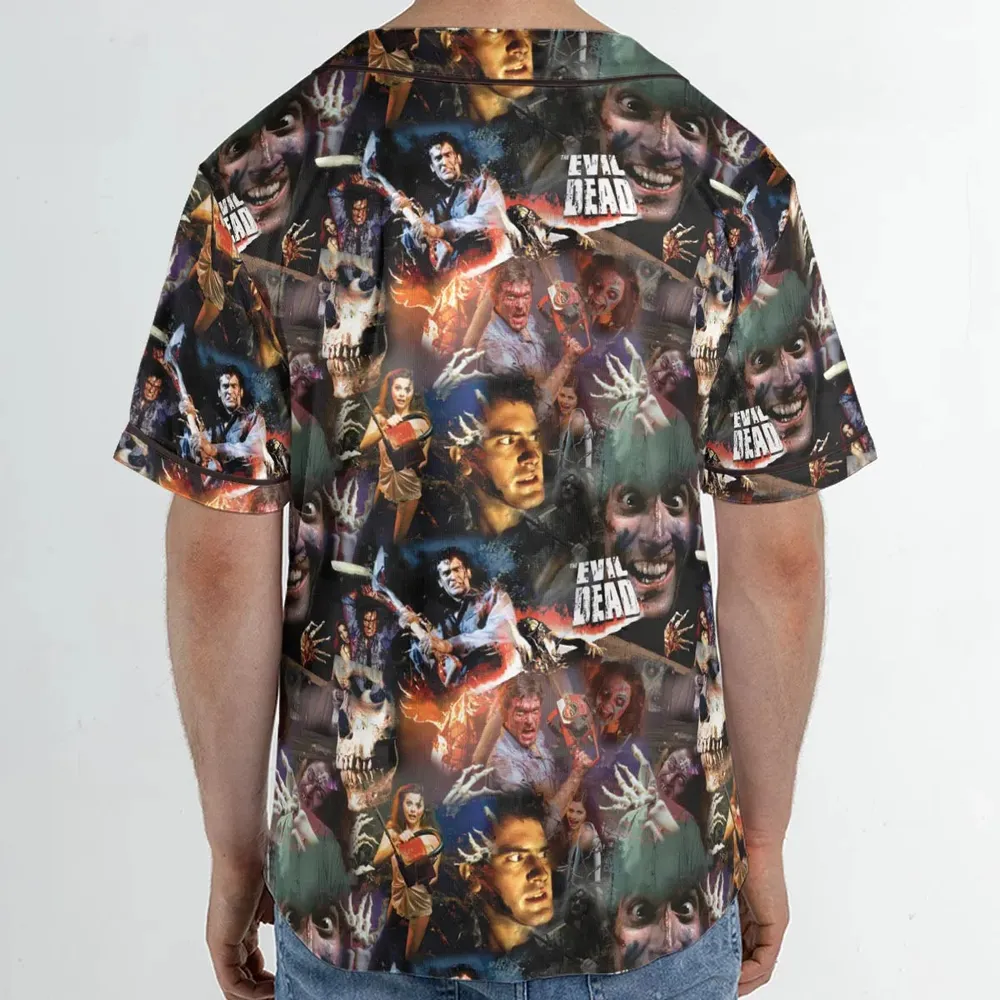 Classic Horror Evil Dead Unisex Baseball Jersey - 2