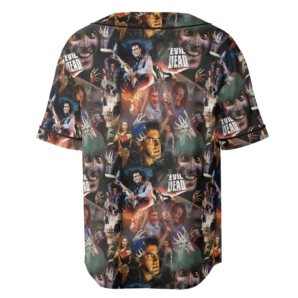 Classic Horror Evil Dead Unisex Baseball Jersey - 4