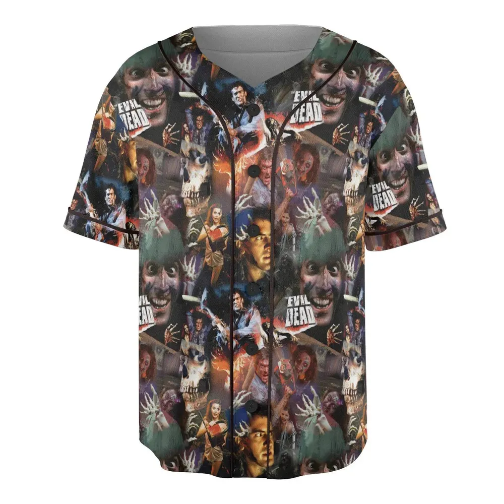 Classic Horror Evil Dead Unisex Baseball Jersey - 3