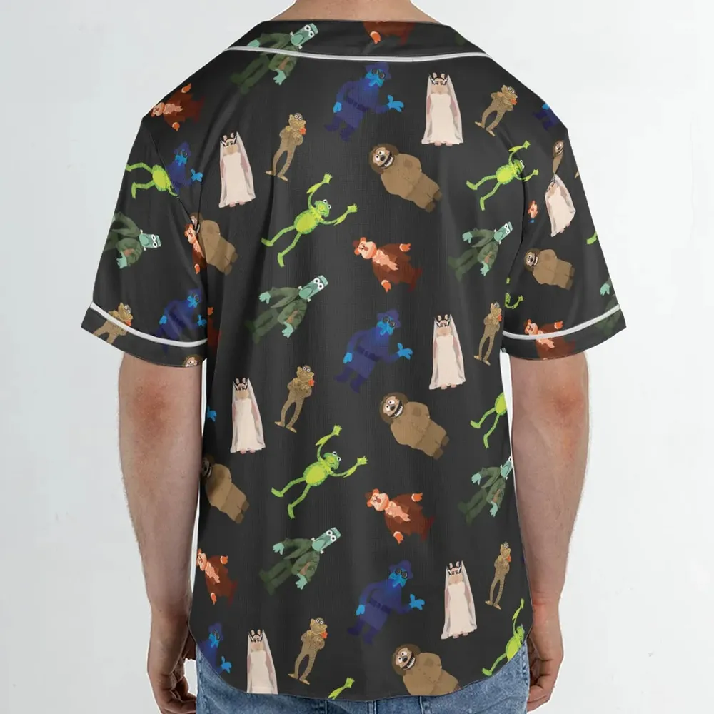 Muppet Monster Unisex Baseball Jersey - 2