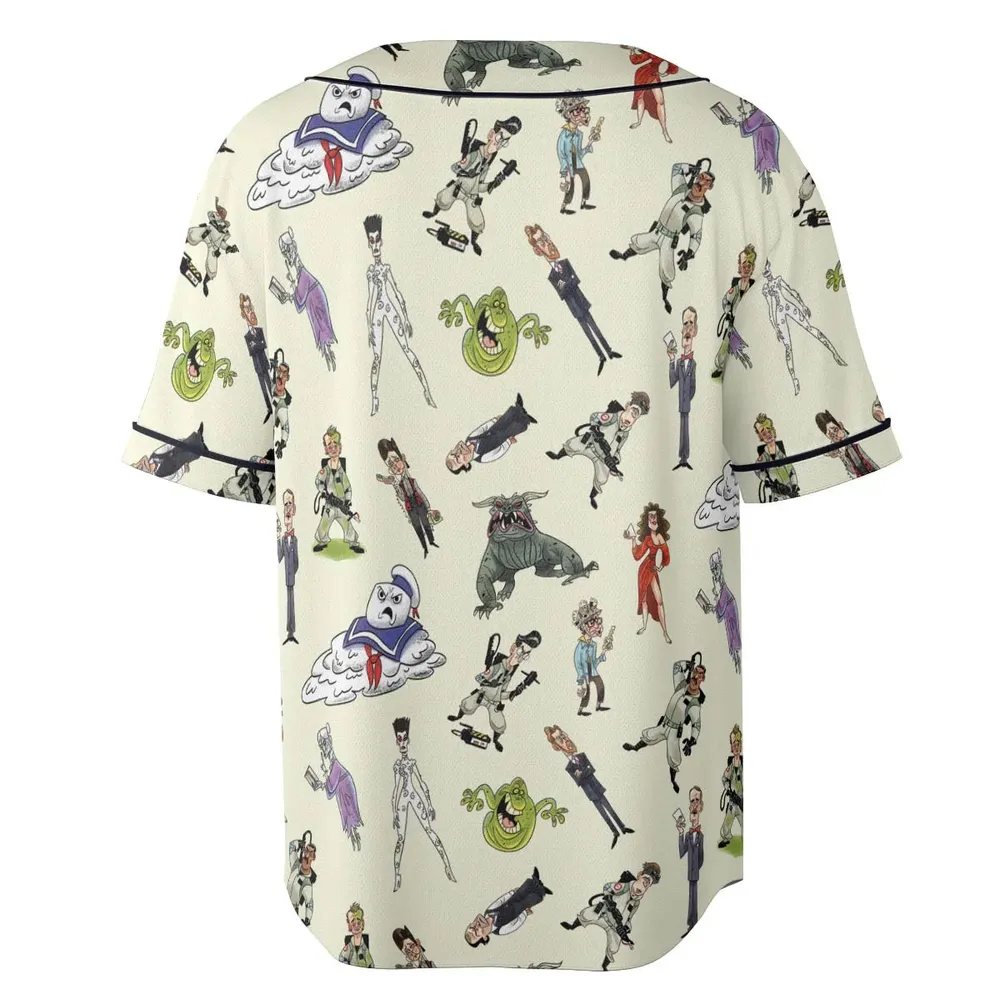 Real Ghostbusters Unisex Baseball Jersey - 4