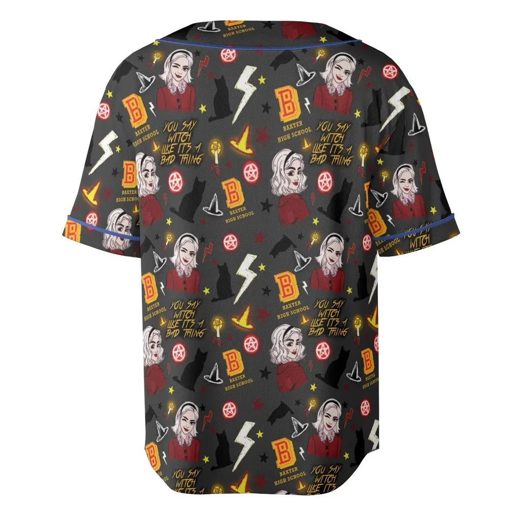 Chilling Adventures Unisex Baseball Jersey - 4