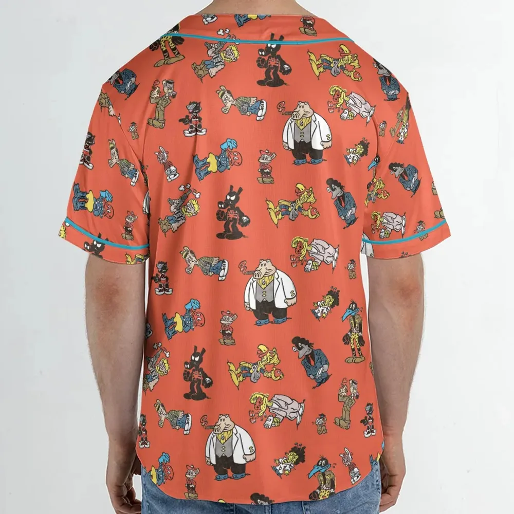 Cast of Peter Porker Unisex Baseball Jersey - 2