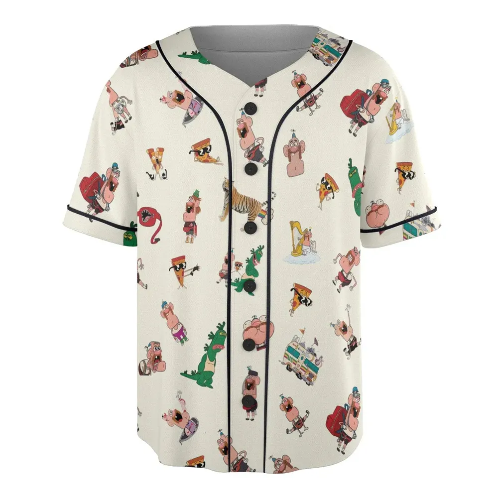 Magic Realism Uncle Grandpa Unisex Baseball Jersey - 3