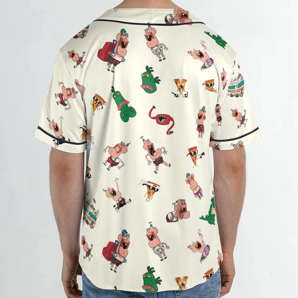 Magic Realism Uncle Grandpa Unisex Baseball Jersey - 2
