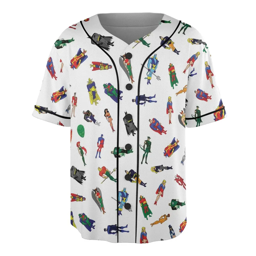 My Ultimate Justice League Unisex Baseball Jersey - 3