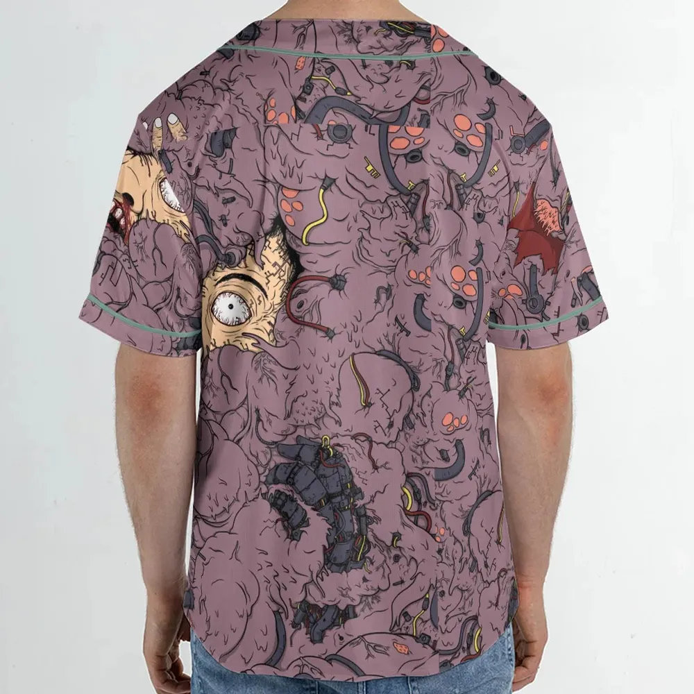 Uncontrollable Power Akira Unisex Baseball Jersey - 2