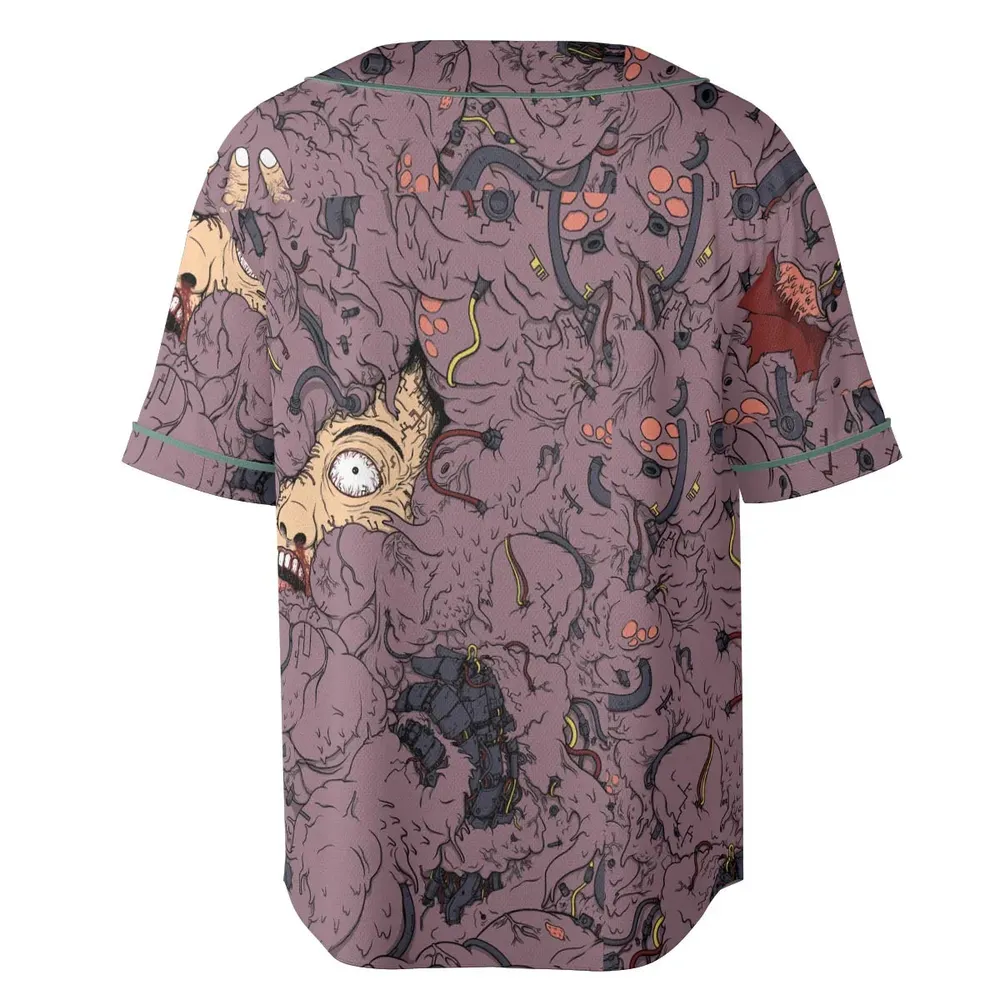 Uncontrollable Power Akira Unisex Baseball Jersey - 4