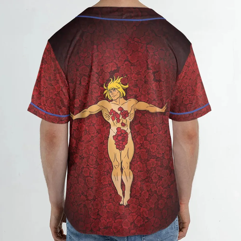Eternia Beauty He-Man & Masters Of The Universe Unisex Baseball Jersey - 2