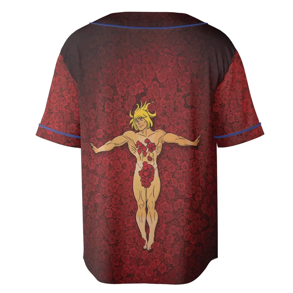 Eternia Beauty He-Man & Masters Of The Universe Unisex Baseball Jersey - 4