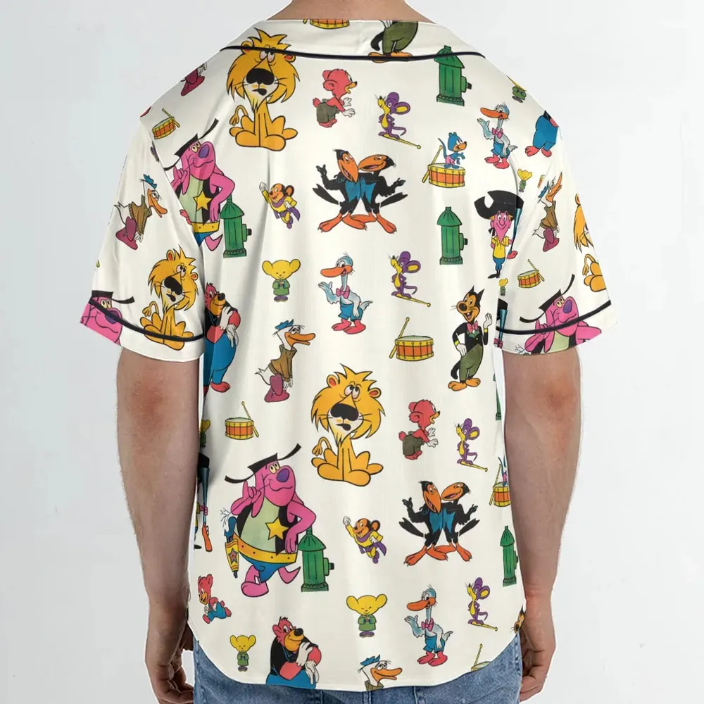 Terrytoons Characters Unisex Baseball Jersey - 2