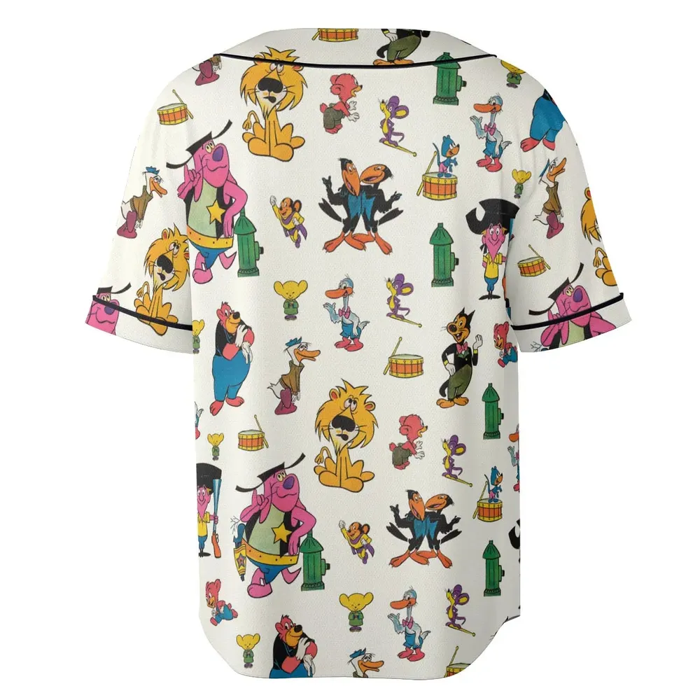 Terrytoons Characters Unisex Baseball Jersey - 4